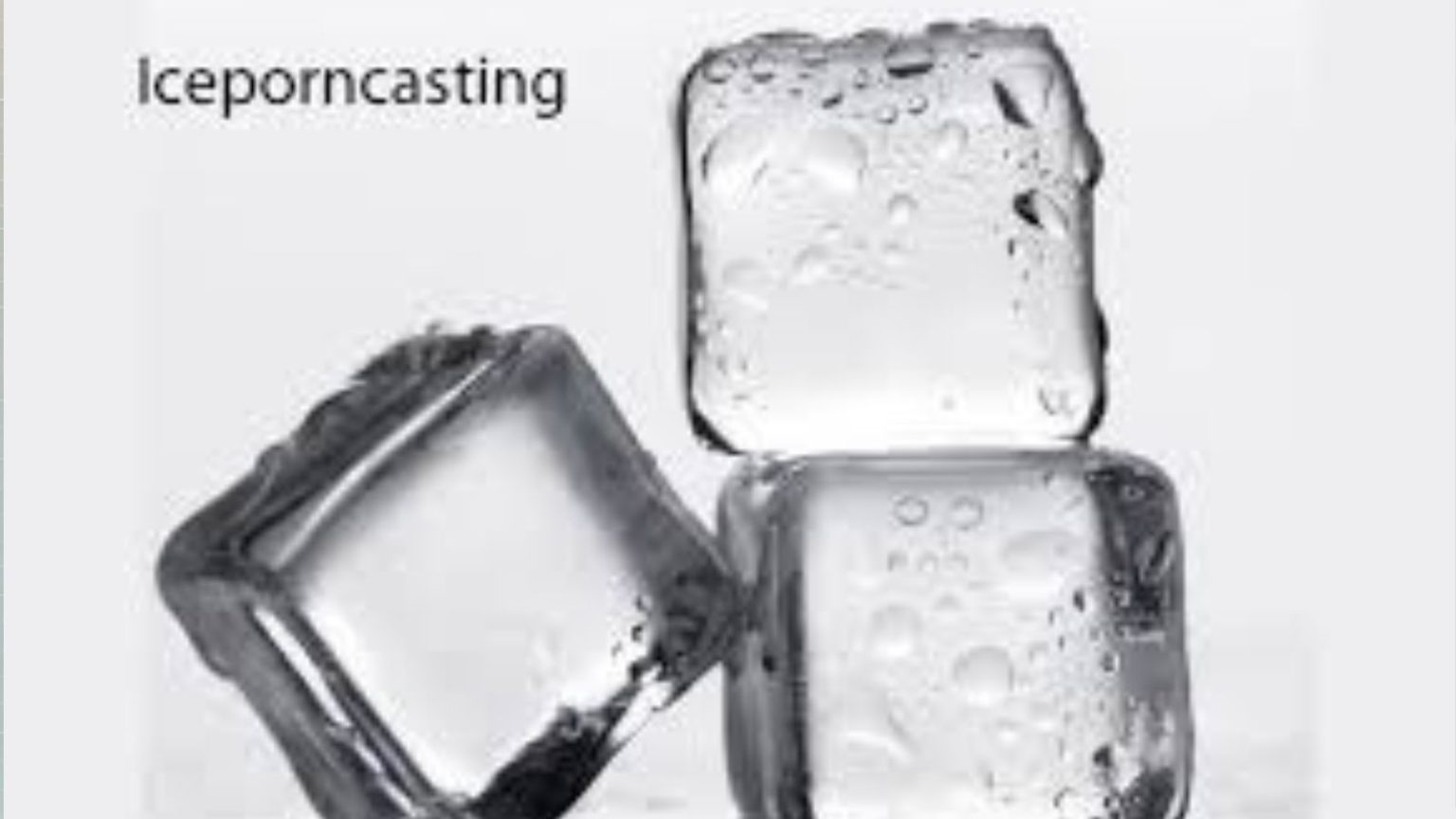 Iceporncasting: An Innovative and Eco-Friendly Casting Process
