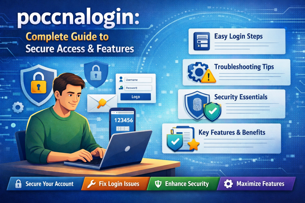 poccnalogin, Complete Guide to Secure Access and Features