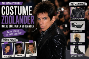 Costume Zoolander, The Ultimate Guide to Dressing Like Derek Zoolander