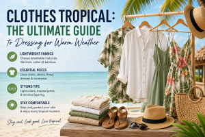 Clothes Tropical, The Ultimate Guide to Dressing for Warm Weather Clothes Tropical, The Ultimate Guide to Dressing for Warm Weather