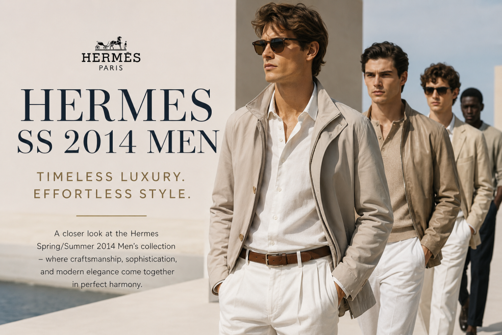 Hermes SS 2014 Men, A Timeless Collection That Redefined Modern Luxury Hermes SS 2014 Men, A Timeless Collection That Redefined Modern Luxury