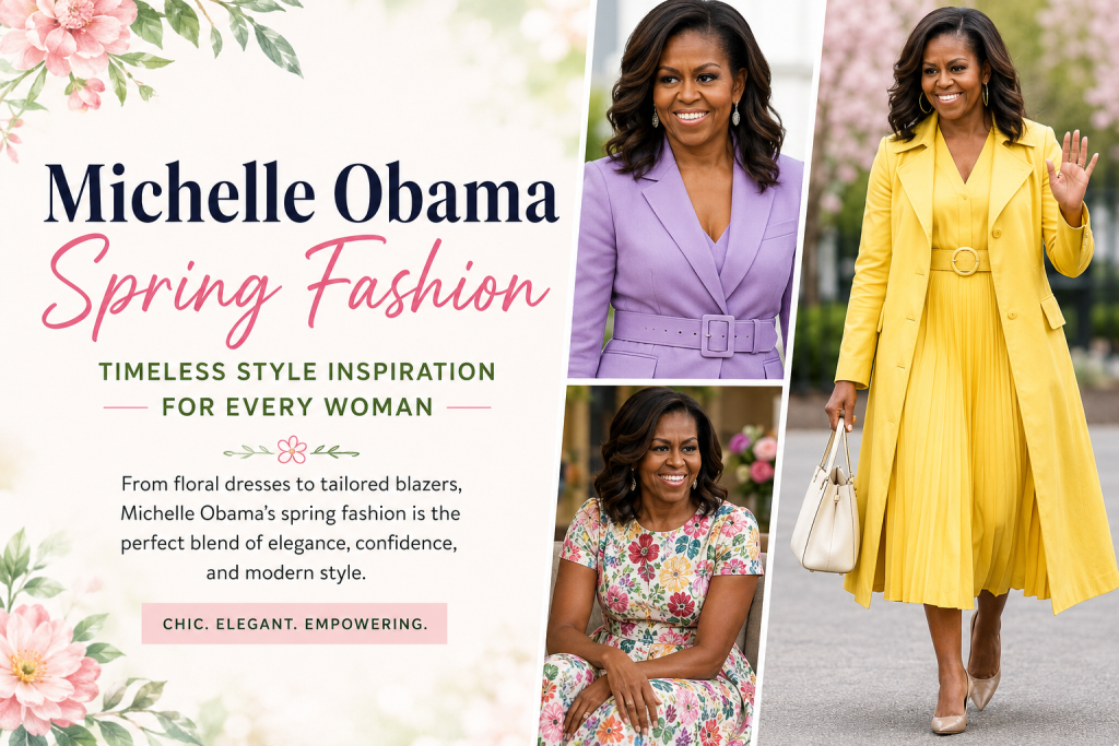 Michelle Obama Spring Fashion, Timeless Style Inspiration for Every Woman