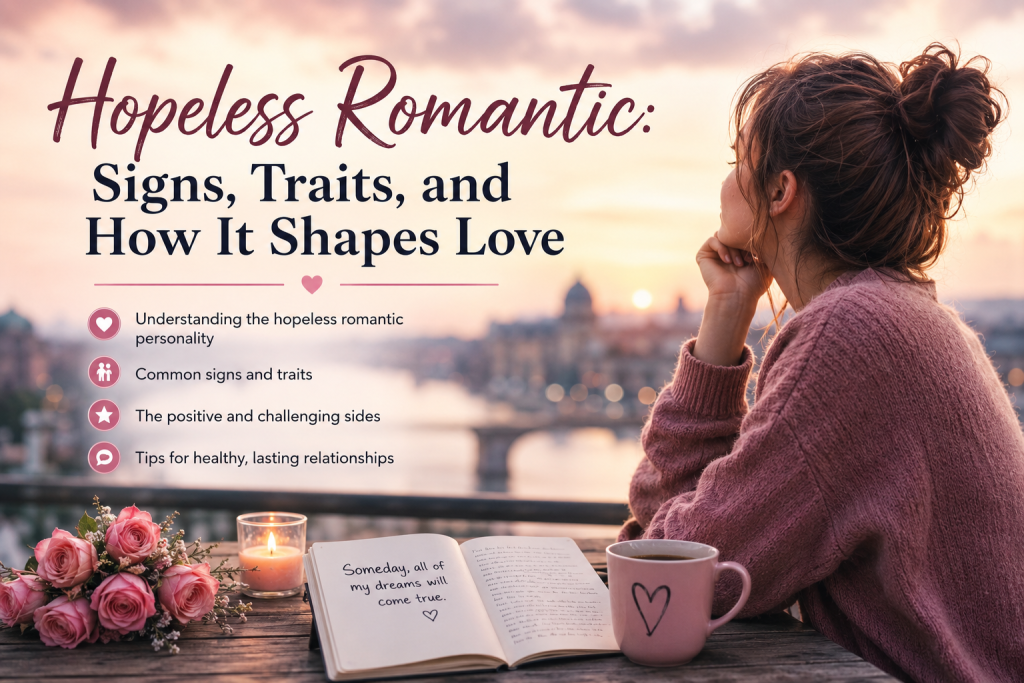Hopeless Romantic, Signs, Traits, and How It Shapes Love