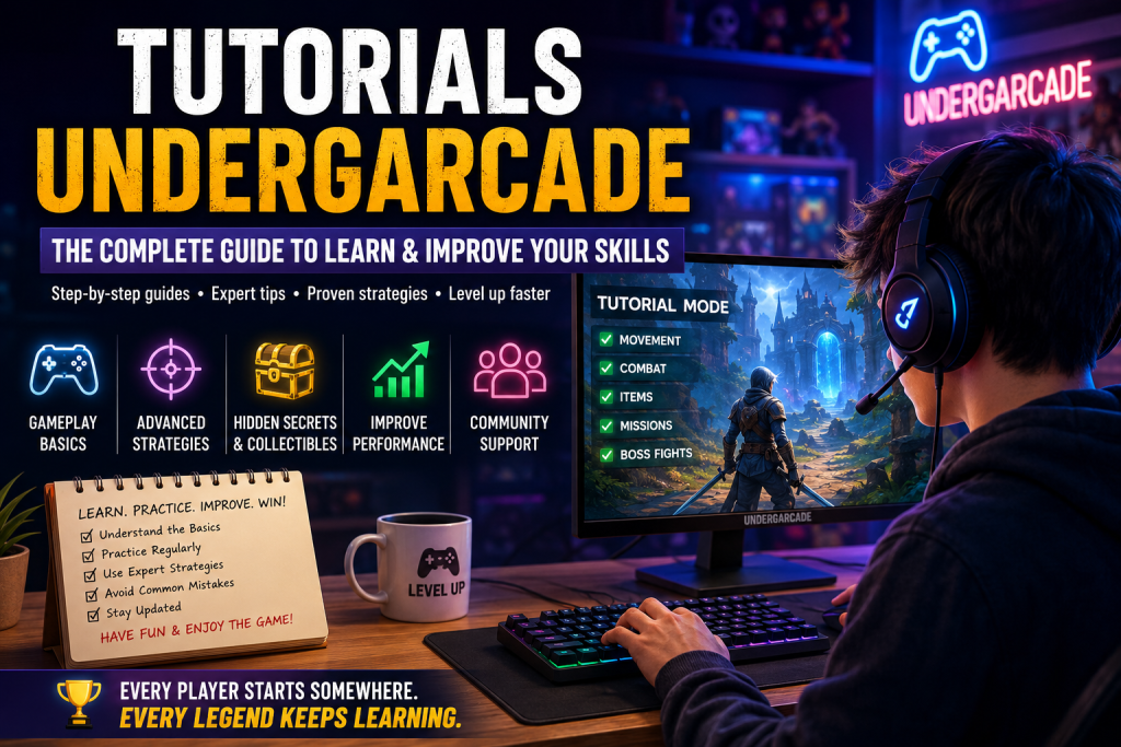 Tutorials Undergarcade, The Complete Beginner’s Guide to Learning and Improving Your Skills Tutorials Undergarcade, The Complete Beginner's Guide to Learning and Improving Your Skills
