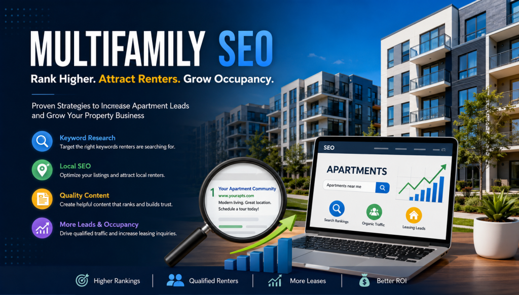 Multifamily SEO, The Complete Guide to Growing Apartment Leads Online