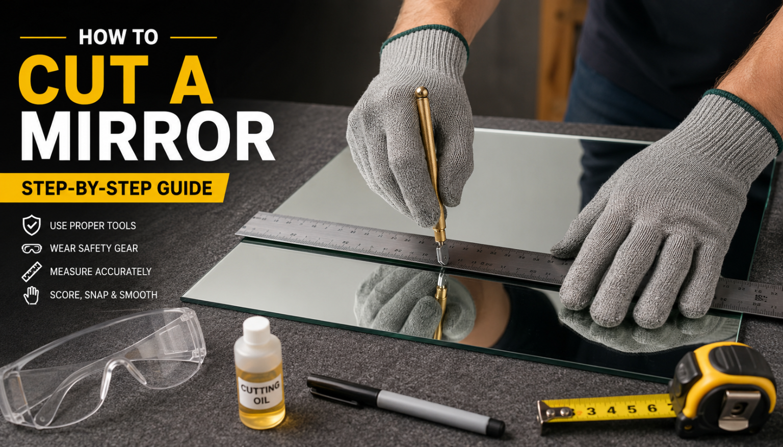 How Cut a Mirror, A Complete Step-by-Step Guide for Safe and Accurate Results How Cut a Mirror, A Complete Step-by-Step Guide for Safe and Accurate Results