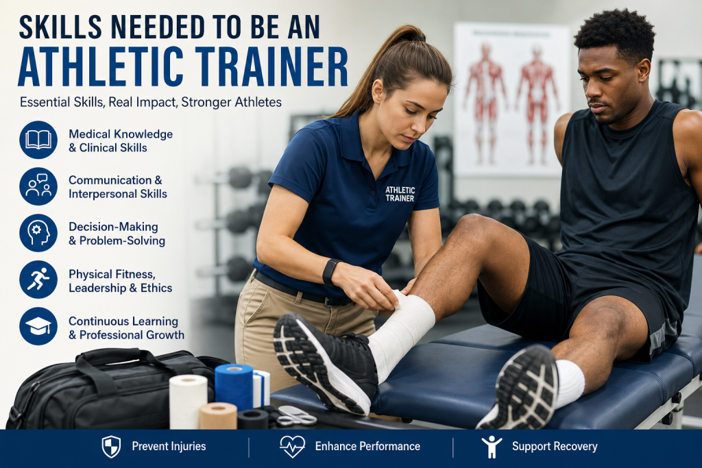 Skills Needed to Be an Athletic Trainer, A Complete Career Guide