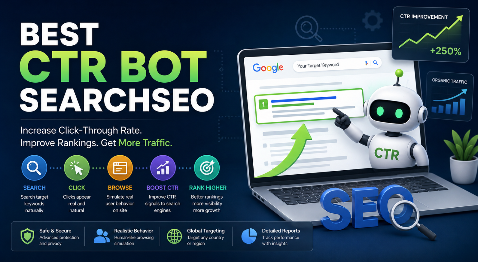 Best CTR Bot Search SEO, A Complete Guide to Smarter SEO Traffic Best CTR Bot SearchSEO: Improve SEO Click-Through Rates