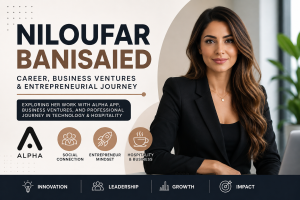 Niloufar Banisaied, Career, Business Ventures, and Public Profile
