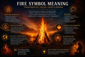 Fire Symbol Meaning, What Fire Represents in Life, Culture, and Spirituality