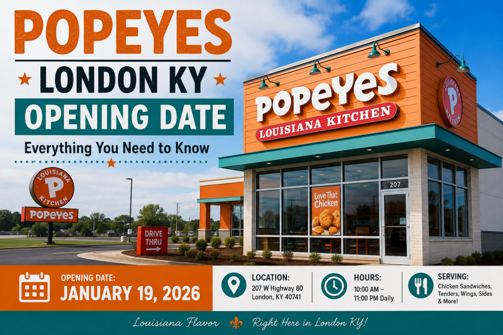 Popeyes London KY Opening Date, January 19, 2026 Update