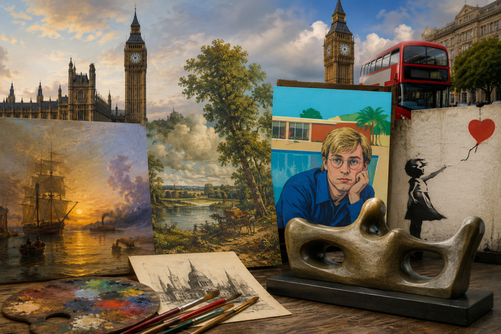 Famous Artists in UK: Britain’s Greatest Art Icons