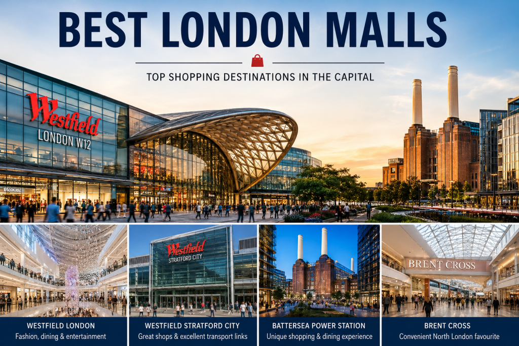 Best London Malls, Top Shopping Destinations in the Capital