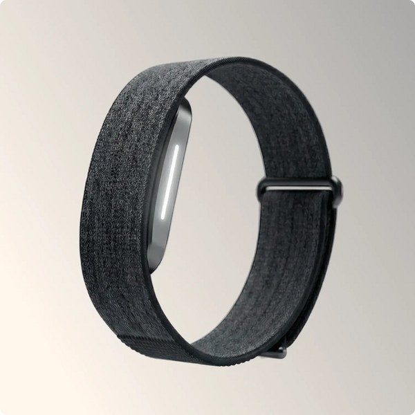 Hume Band 2.0 strap and sensor housing from the side