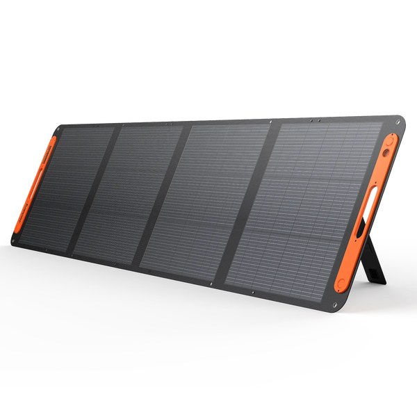Jackery SolarSaga 200W bifacial solar panel unfolded