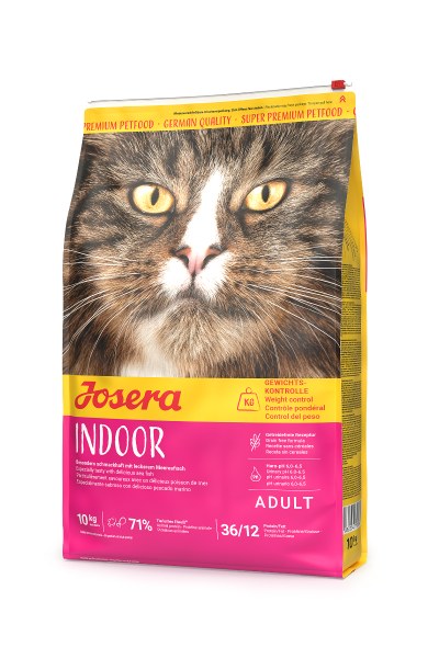 Josera Indoor grain-free dry cat food bag