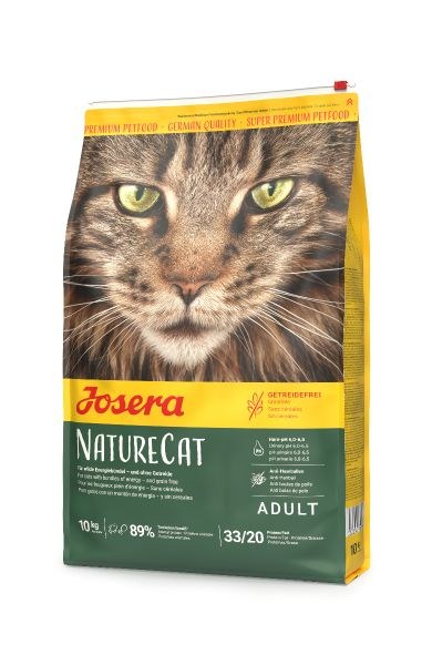 Josera NatureCat grain-free dry cat food bag