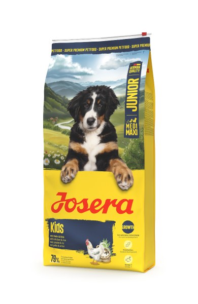 Josera Kids dry puppy food bag for medium and large breeds