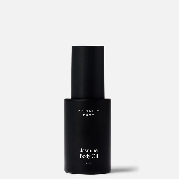 Primally Pure Jasmine Body Oil bottle