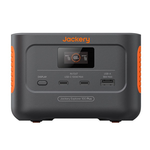 Jackery Explorer 100 Plus mini power station front view